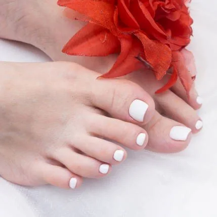 Pedicure — Gel treatment reference
